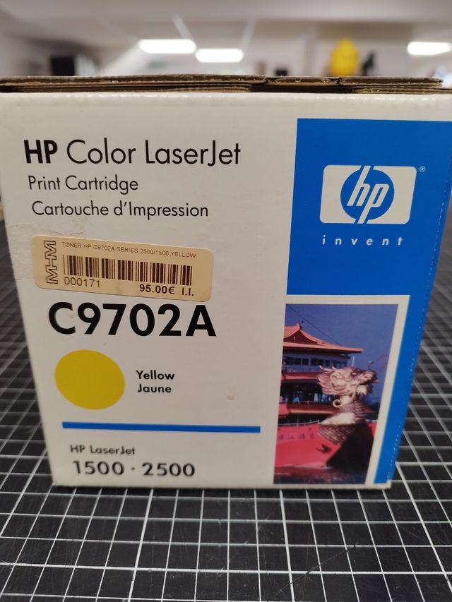Toner original HP C9702A *Yellow