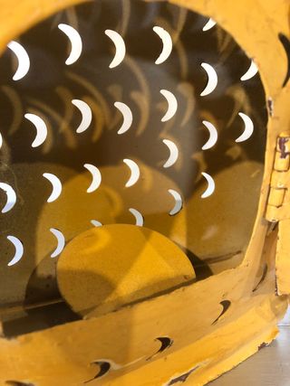 Candela pesce portacandela ferro giardino garden c