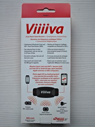 Sensor pulso,cinta pulsómetro 4iii,banda de pecho.