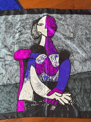 Lote Dos pañuelos vintage Picasso