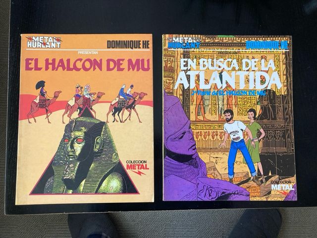 Cómic El Halcón de Mu I y Ii