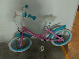 Bicicleta niña Princesas y piruletas