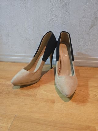Zapatos tacón 