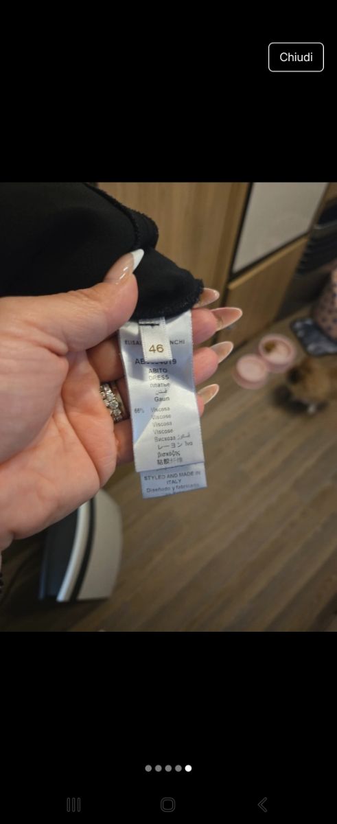 Vestito Elisabetta franchi taglia 46