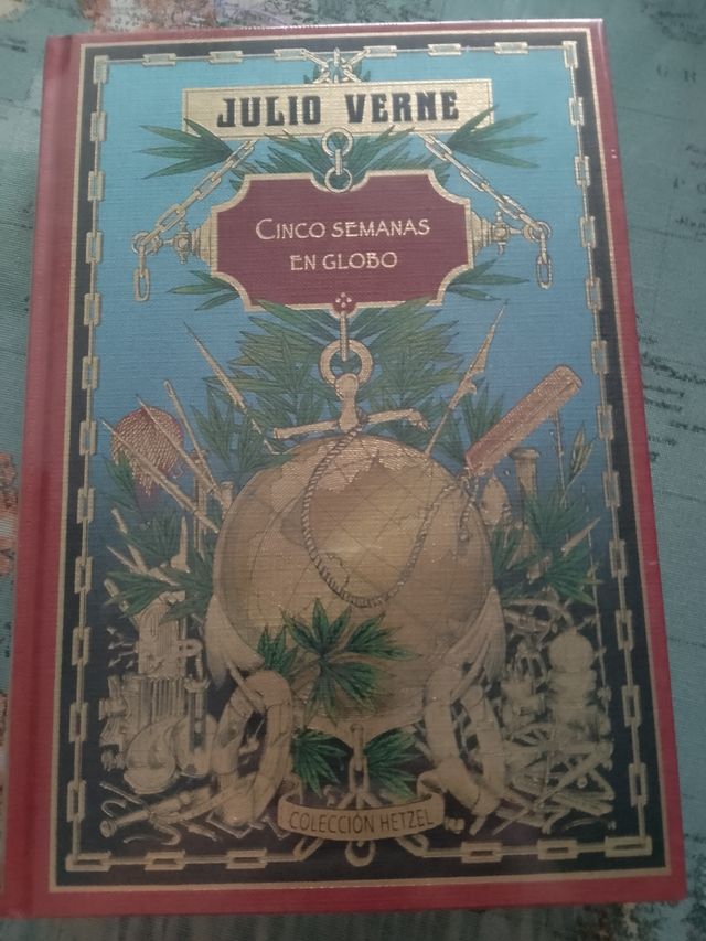 Cinco semanas en globo (Hetzel) (FICCION GENERAL) (Spanish Edition)