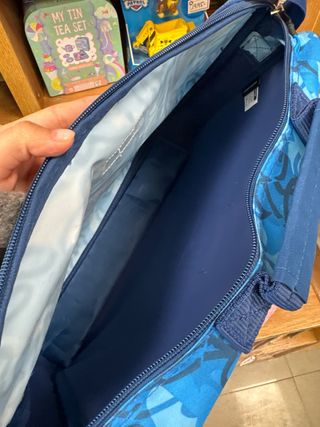 Bandolera El niño azul