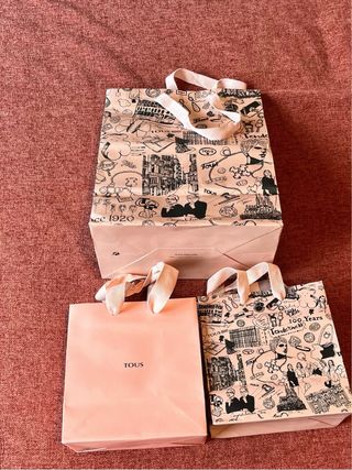 Lote de 3 Bolsas vacías de TOUS