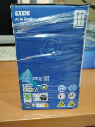 Batería moto exide 12v 12 AH