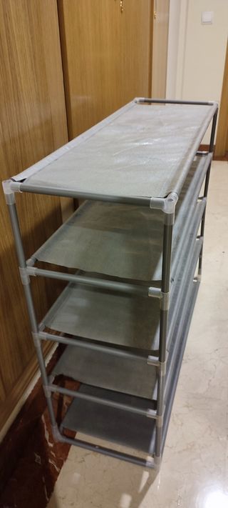 Zapatero tela desmontable