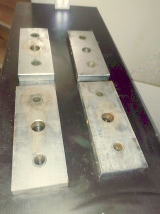 Placas cromadas de Maquinas de Gimnasio