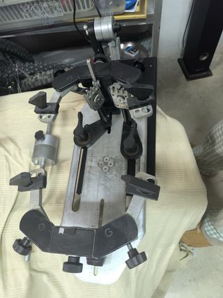 Maquina de engordar raquetas