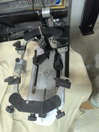 Maquina de engordar raquetas