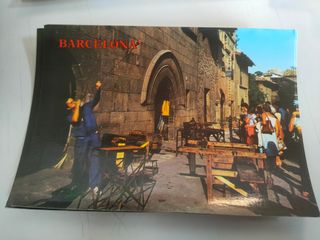 Postales Barcelona años 60 70