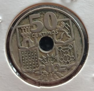 50 Céntimos de Peseta 1949 *53
