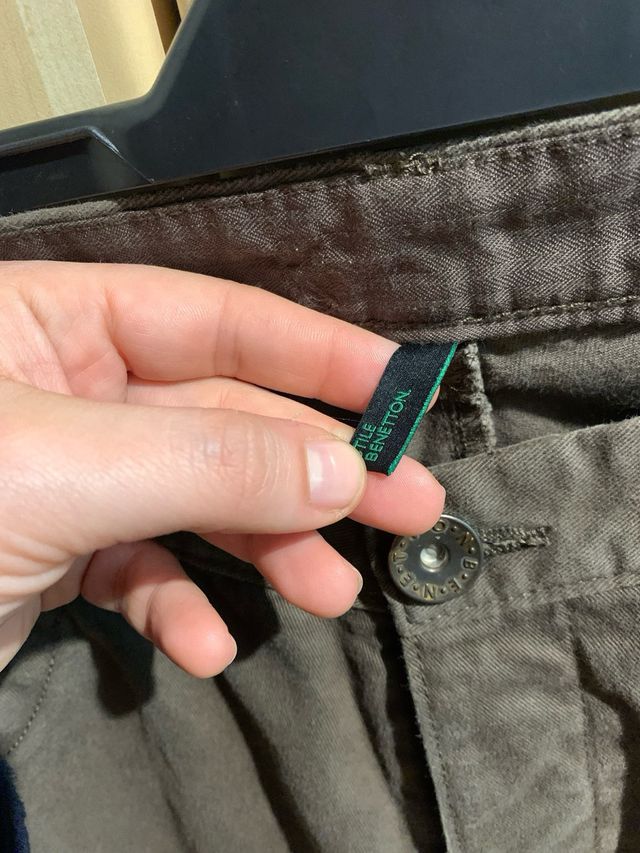 Pantaloni Benetton cotone