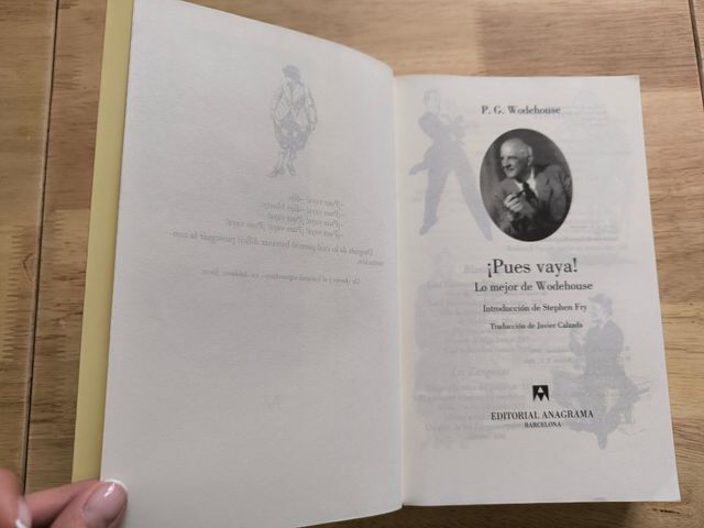 ¡Pues vaya!: Lo mejor de Wodehouse (Panorama de narrativas) (Spanish Edition)