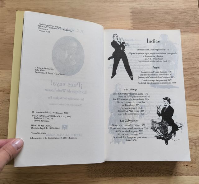 ¡Pues vaya!: Lo mejor de Wodehouse (Panorama de narrativas) (Spanish Edition)