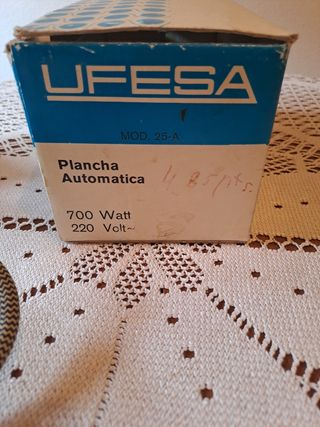 Plancha Vintage UFESA 
