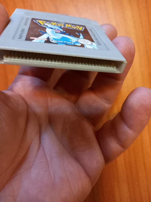 Juego Pokémon Edición Plata Game Boy
