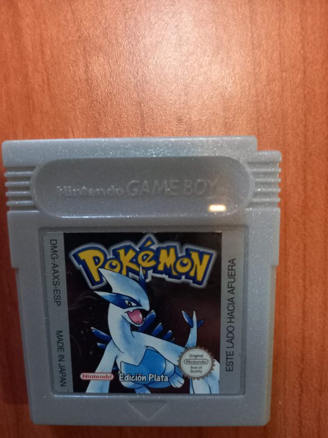 Juego Pokémon Edición Plata Game Boy