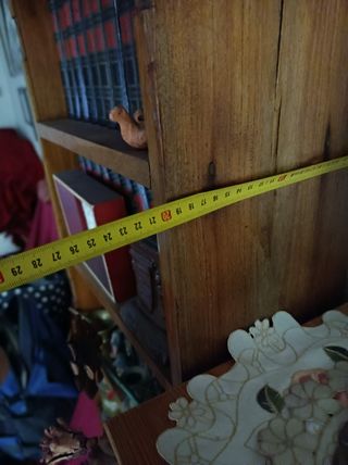 Estantería rústica con dos cajones 