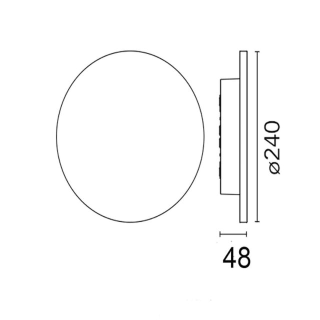 Aplique exterior Flos F1316090 Camouflage