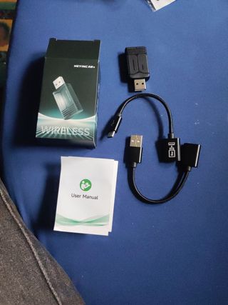 HEYINCAR 2 EN 1 INALÁMBRICO CARPLAY
