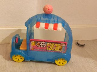 Carrito de helados, enchantimal pingüino