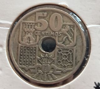 50 Céntimos de Peseta 1949 *56