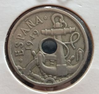 50 Céntimos de Peseta 1949 *56