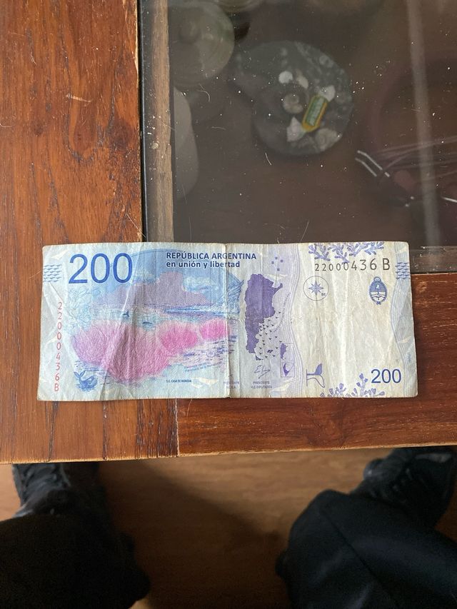 Billete Argentina 200