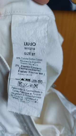 Liu Jo jeans bianchi taglia 27