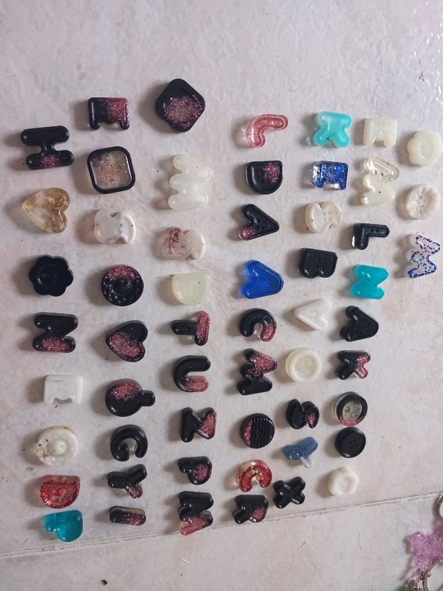 Stock de piezas en resina pack 1