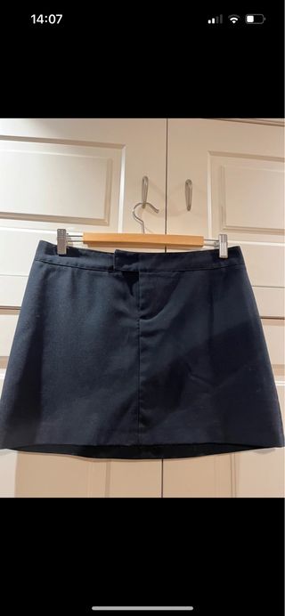 Minifalda negra Zara