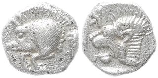 Gran Moneda Plata Antigua Grecia