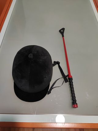 Casco montar a caballo.