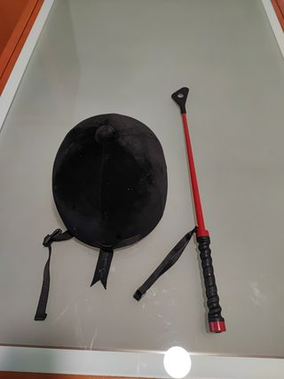 Casco montar a caballo.