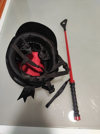 Casco montar a caballo.