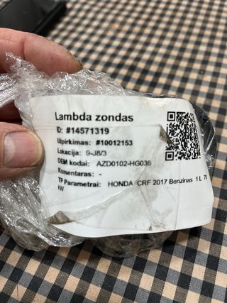 Sonda lambda crf 1000. 2016/17