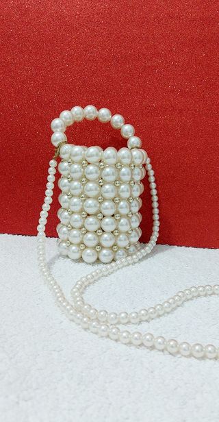 Bolso De Perlas 