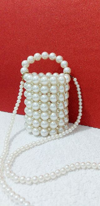 Bolso De Perlas 
