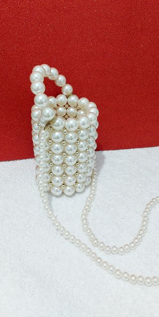 Bolso De Perlas 