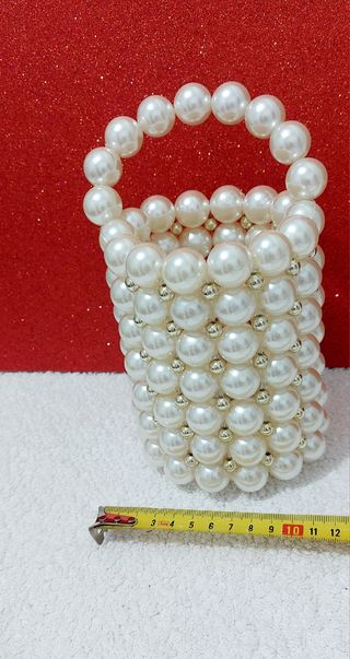 Bolso De Perlas 