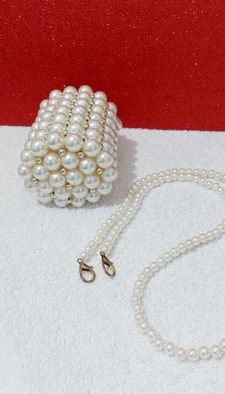 Bolso De Perlas 