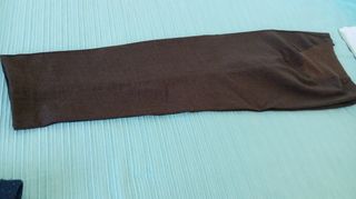 Pantalón de embarazada prenatal marrón