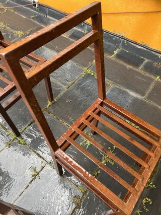 tavolo da giardino con sedie