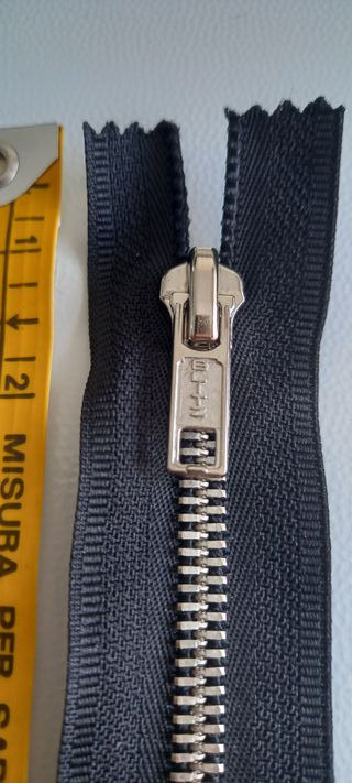 CHIUSURA LAMPO cm14 pz10 NERO