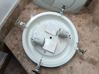 Lampara techo cristal