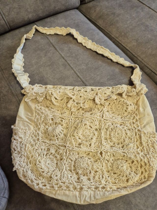 Bolso bolsa ganchillo 