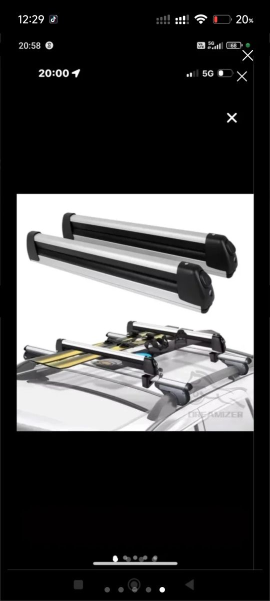 SOPORTE PARA PORTAESQUIS